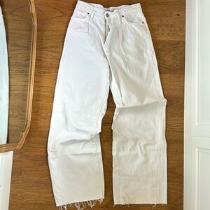 NWOT ZARA WIDE LEG JEANS 4